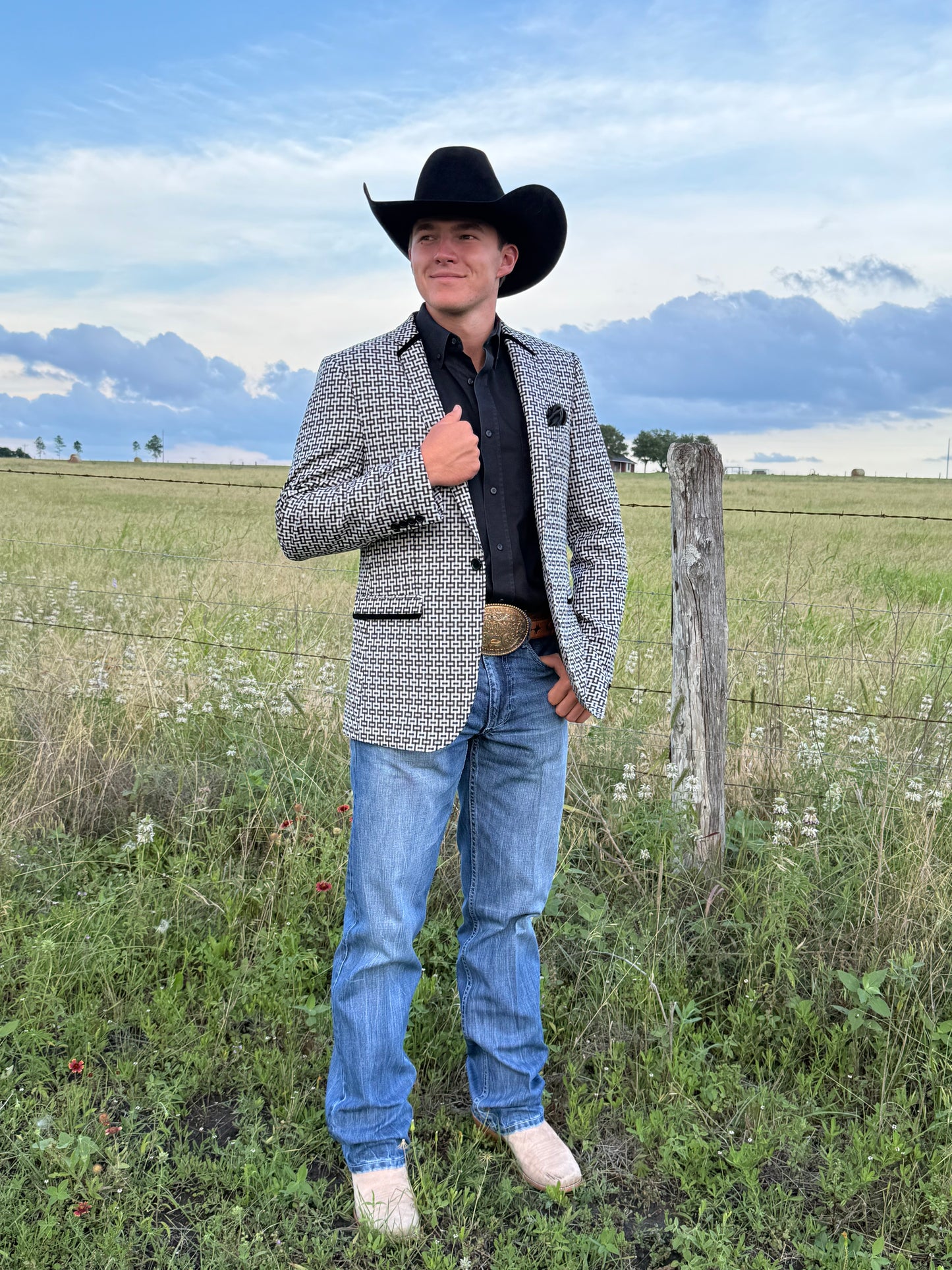 Limited Edition: Piebald Cowboy Sport Coat
