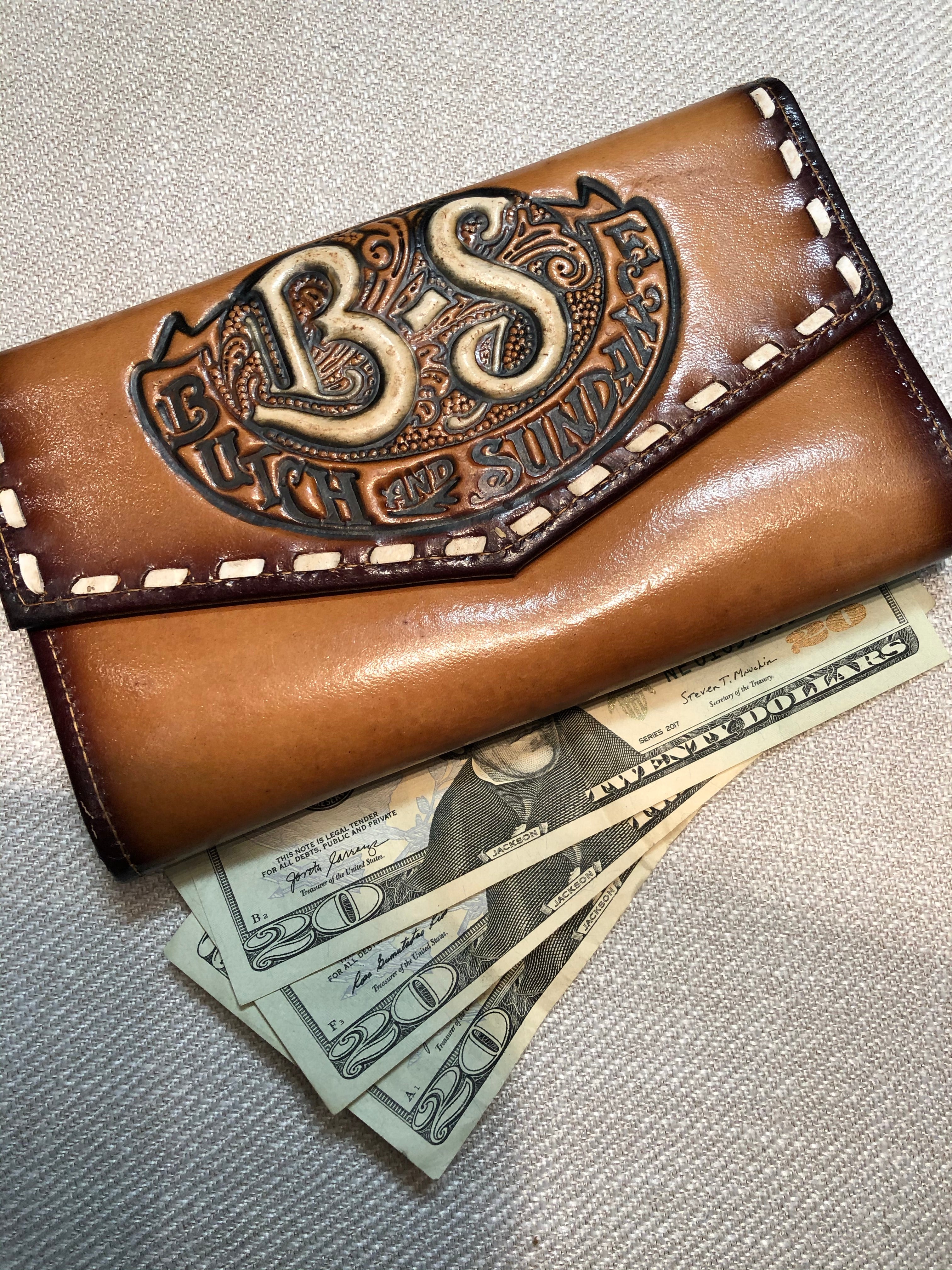 Butch Cassidy and Sundance Vintage Wallet