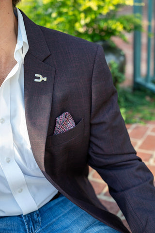 New!! Deep Burgundy Cowboy Sport Coat