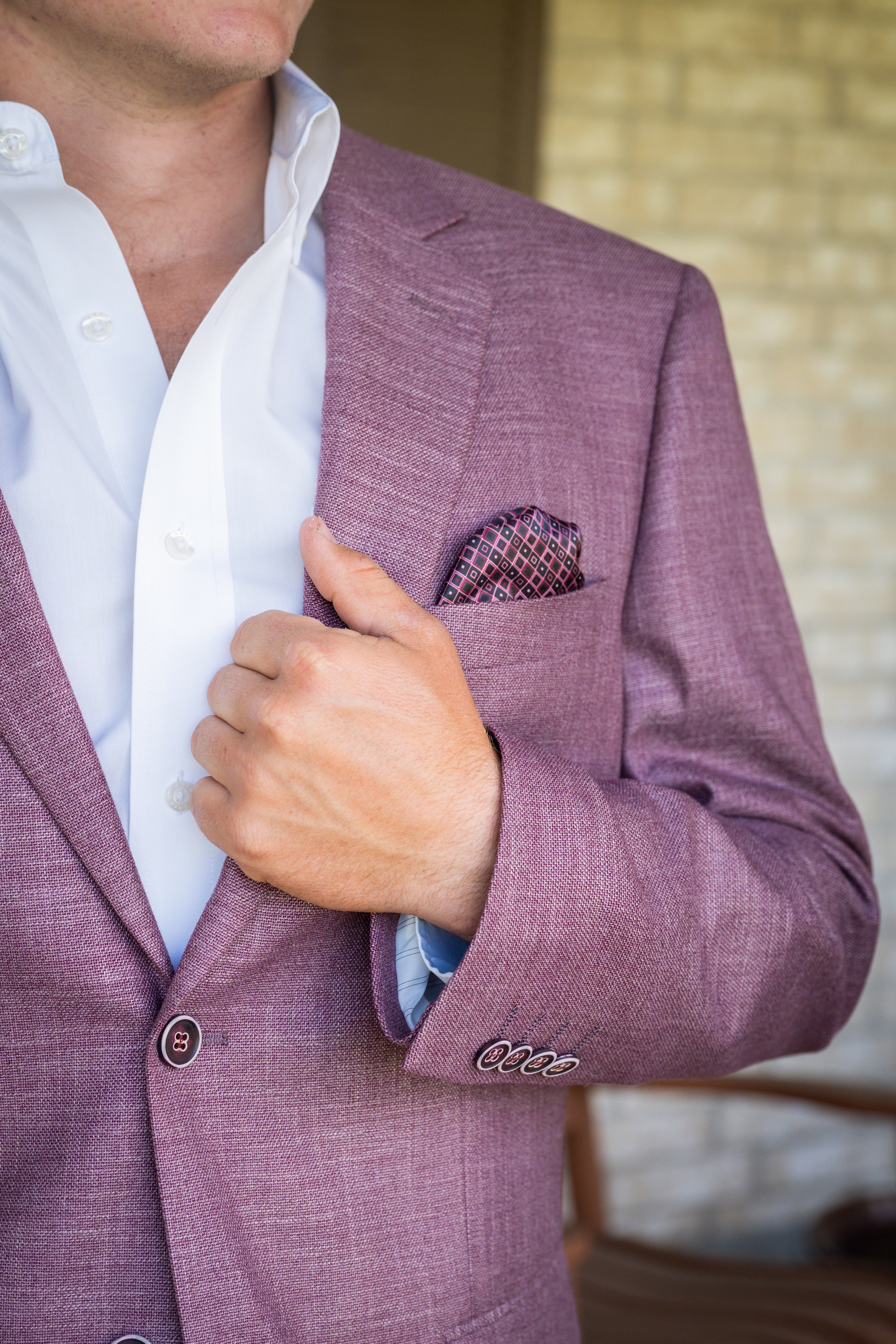 Solid Aggie Maroon Cowboy Sport Coat