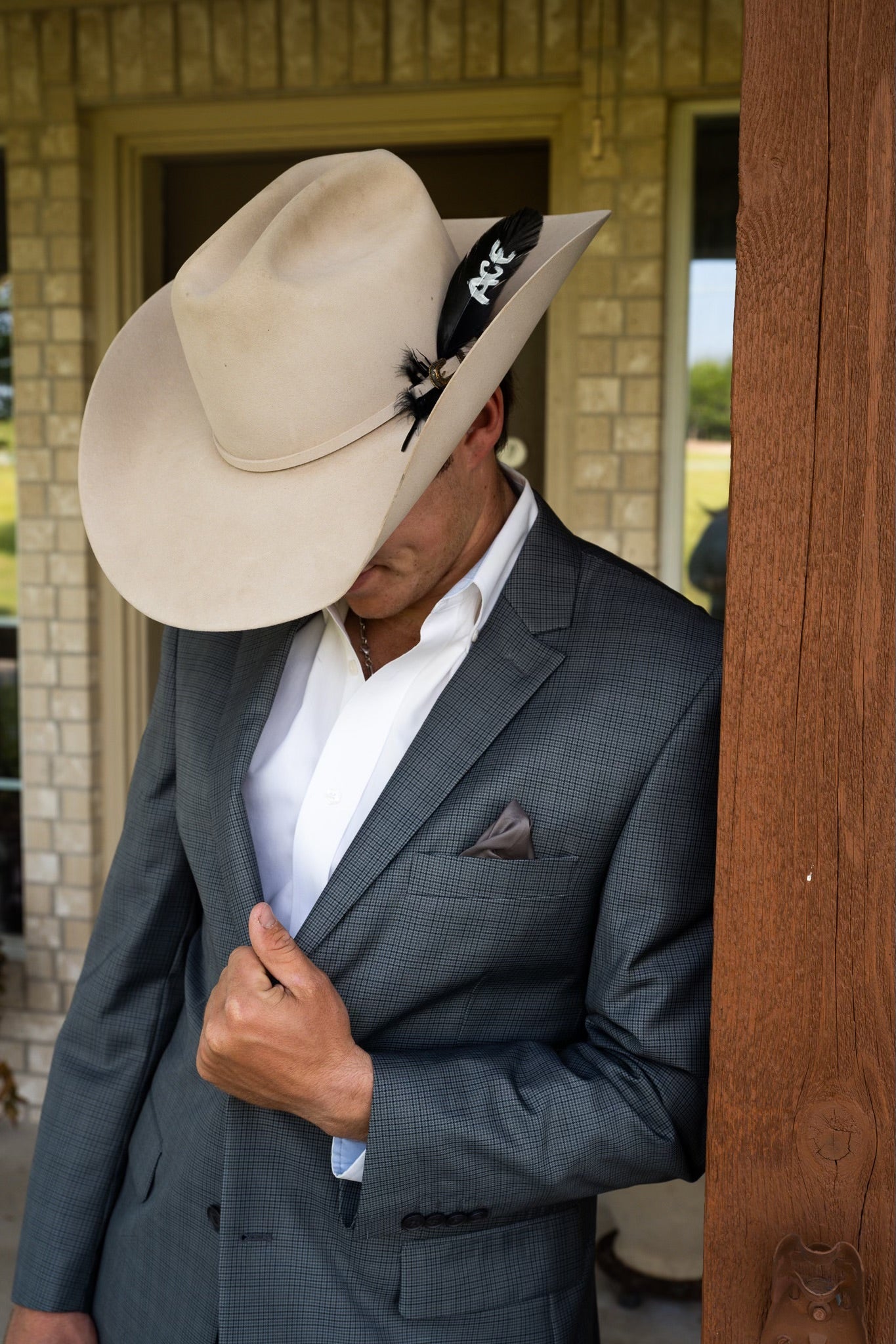 Steel Grey Cowboy Sport Coat