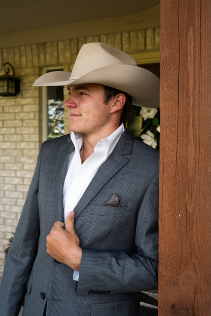 Steel Grey Cowboy Sport Coat