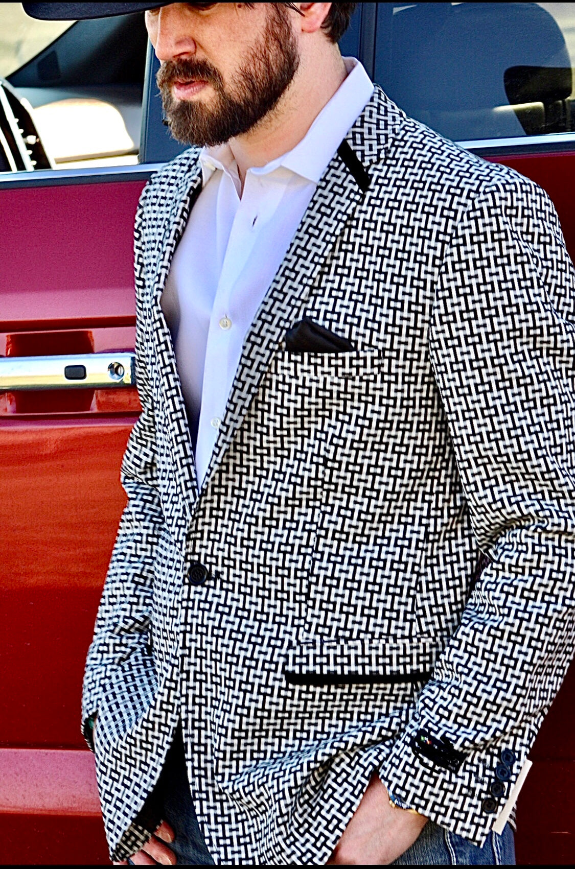 Limited Edition: Piebald Cowboy Sport Coat