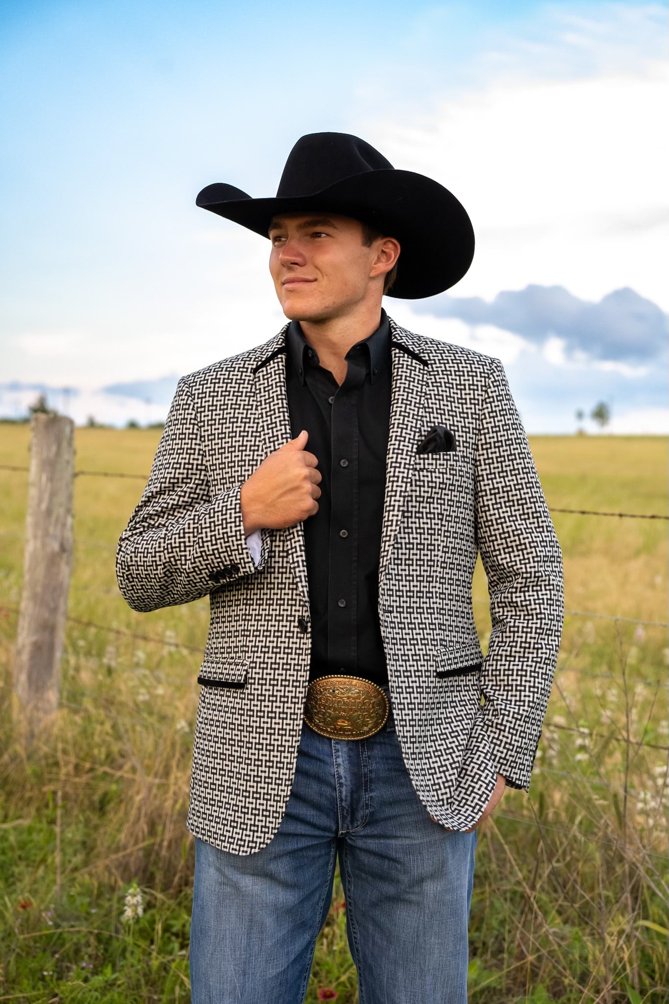 Limited Edition: Piebald Cowboy Sport Coat
