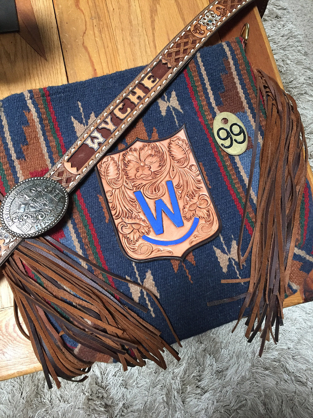 Custom Tooled Brand Patch