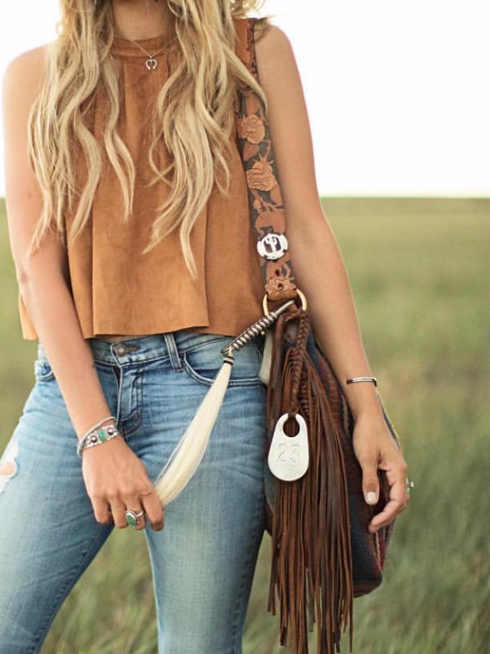 Vintage Cow Tag