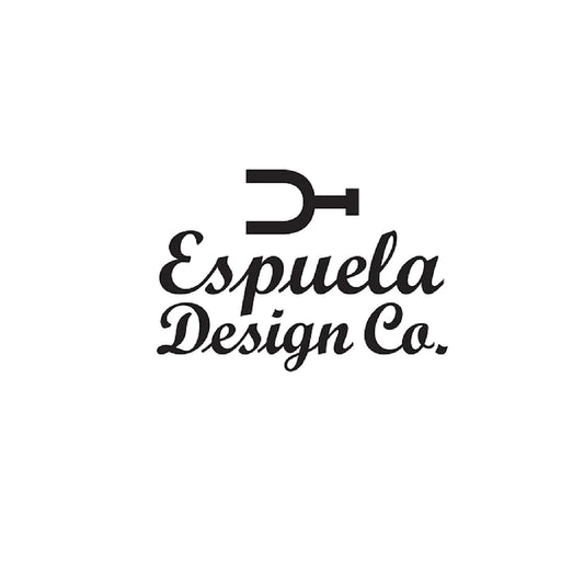 Western-themed gift card design with cowboy gear imagery and Espuela branding