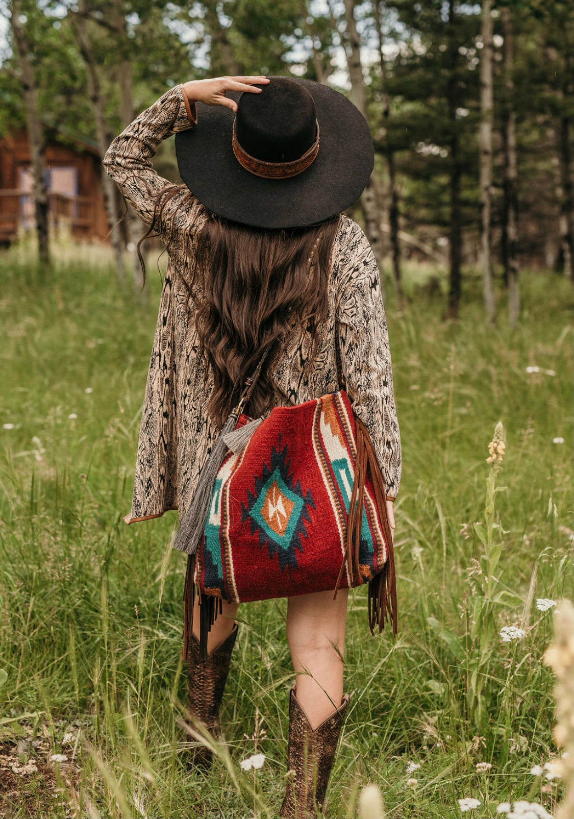 Red River Saddleblanket Tote