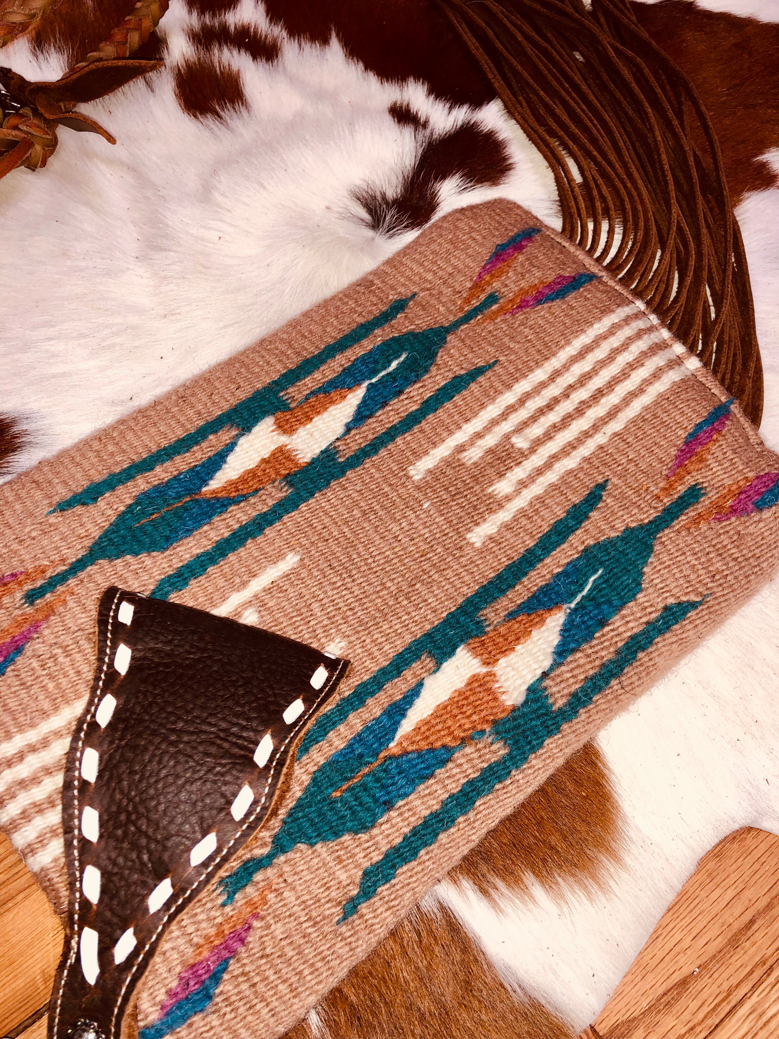 Purple Haze Bronc Halter Wristlet