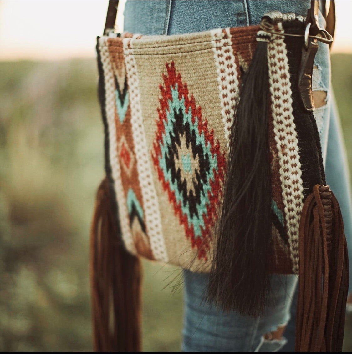 Mini Zia Saddleblanket Crossbody
