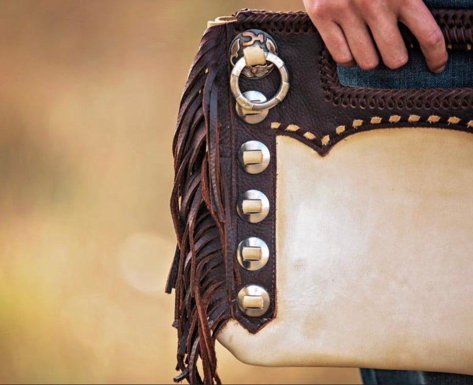 Buckskin Chisholm Handbag