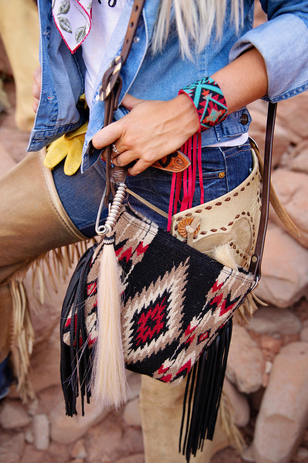 Mini Palo Duro Saddleblanket Crossbody