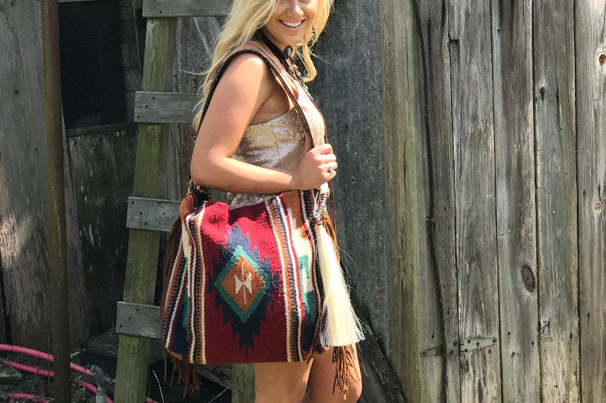 Red River Saddleblanket Tote