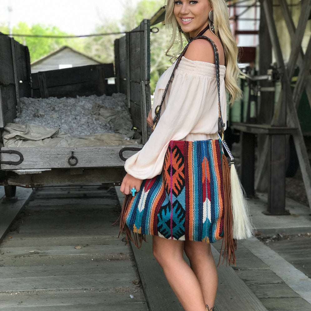 Serape Dream Saddleblanket Tote